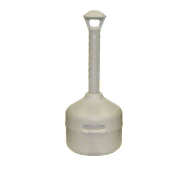 Continental Commercial Products 887GY Classic Smoking Receptacle, Grey